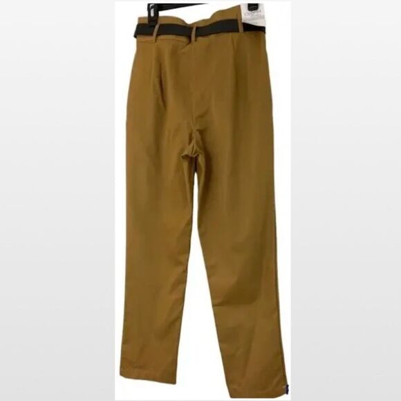New Earth Tone Mid-rise Tapered Leg Ankle Plus Pants - Picture 8 of 16
